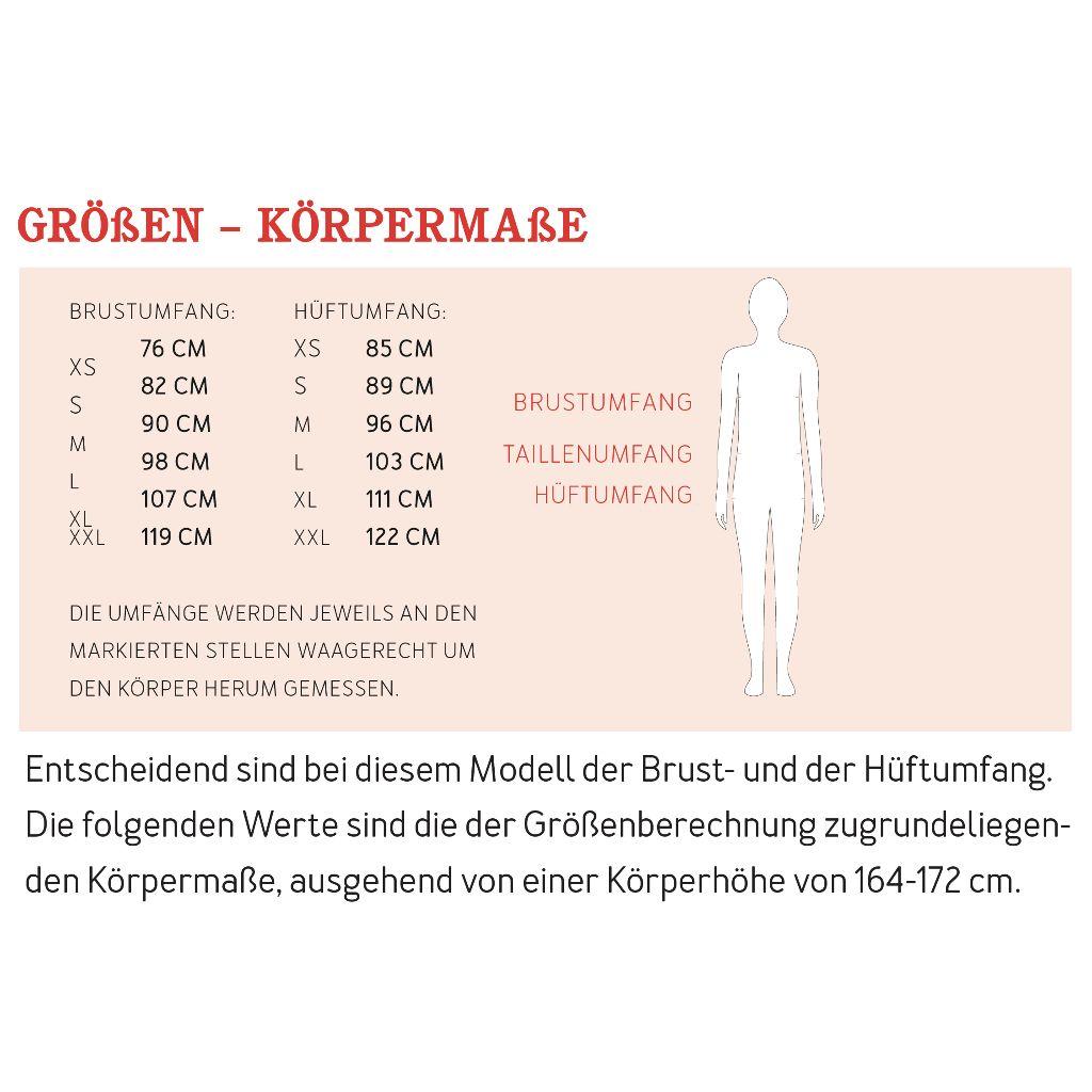 Papierschnittmuster Nachthemd Frau Luna XS-XXL
